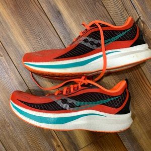 Mens Saucony Endorphin Pro series size 12